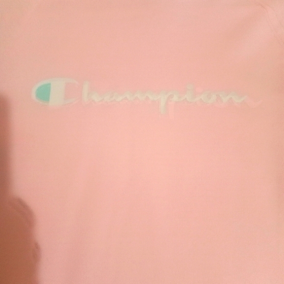 Champion Light Pink Pullover Hoodie Girls Size Extra Large - Picture 1 of 4